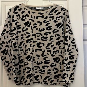 Patricia Luca s/m animal print sweater